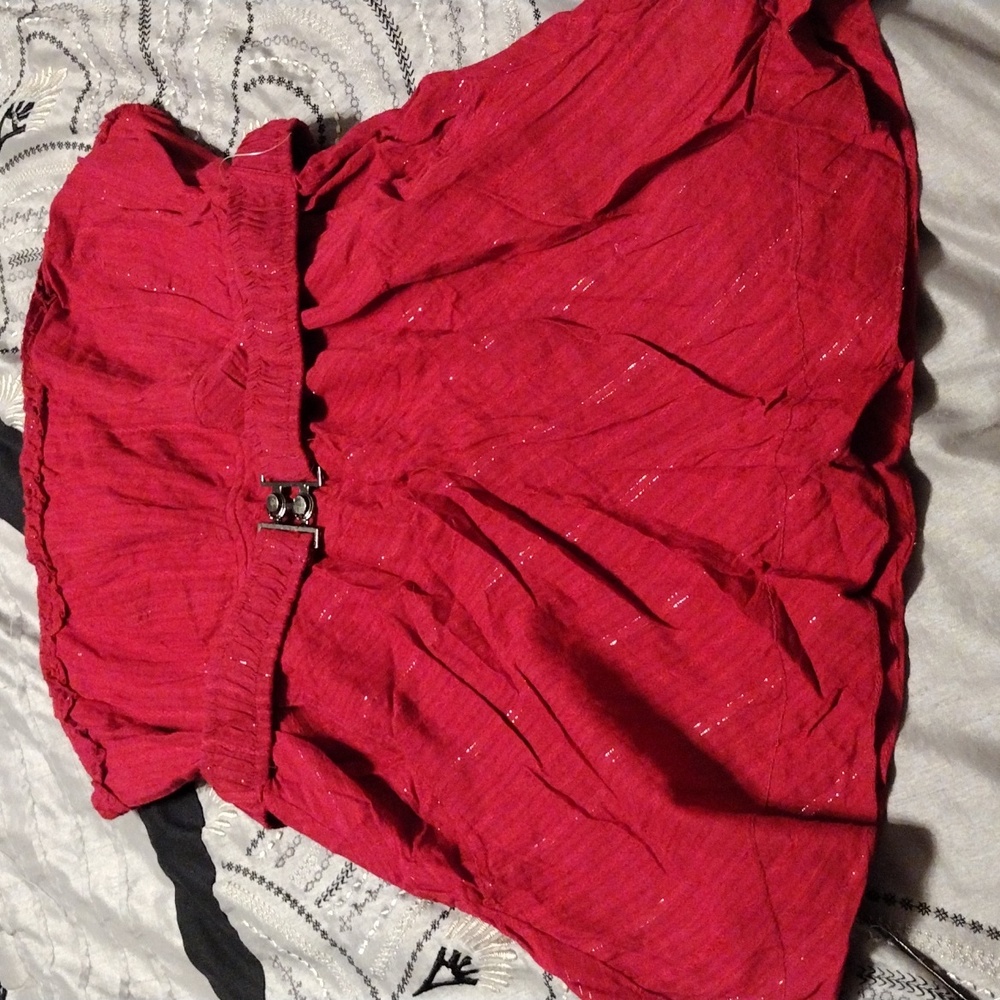 New Decree strapless top women's size L/G